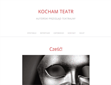 Tablet Screenshot of kochamteatr.info